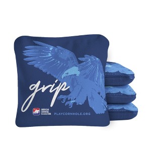 Skip's Garage | Grip N Glide Synergy Pro Cornhole Bags (Set of 4) - 1 of 4