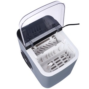 Gulches Countertop Ice Maker: 9 Cubes/6Mins, 26LBS/Day, Self-Cleaning, ETL/FDA - 1 of 4