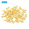 Unique Bargains Metal Bulk Elegant DIY Crafts Jewelry Making Initial Pendants 50 Pcs - 3 of 4