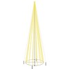 vidaXL Christmas Cone Tree Warm White 1134 LEDs 8x26 ft - 2 of 4