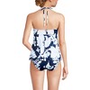 Lands' End Women's Flutter High Neck Halter Tankini Top - 2 of 3