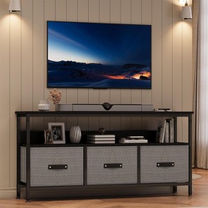 Jojoka Dresser TV Stand for Bedroom,TV Console with Drawers - 1 of 4