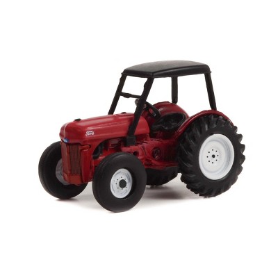 Greenlight Collectibles 1/64 Red with Black Canopy 1946 Ford 8N Tractor Down on the Farm Series 7 48070-B