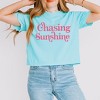 Simply Sage Market Women's Chasing Sunshine Short Sleeve Relaxed Fit Cropped Graphic Tee - 2 of 3