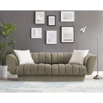 MINIMORE Modern Style 88.2'' W Charlotte 3Seater Chesterfield Sofa