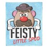 Hasbro Mr. Potato Head Feisty Little Spud Silk Touch Throw Blanket 50x60 Inches - 3 of 4