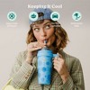 Reduce 24oz Cold1 Vacuum Insulated Stainless Steel Straw Tumbler Mug - 3 of 4