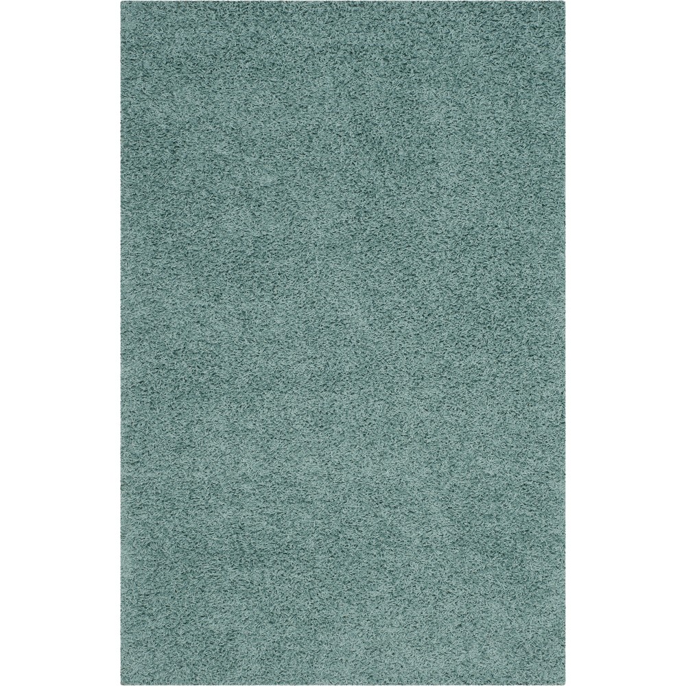 5'1inx7'6in Reedley Solid Loomed Area Rug Green - Safavieh