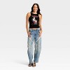Latino Heritage Month Adult Selena Tank Top - Black - 3 of 4