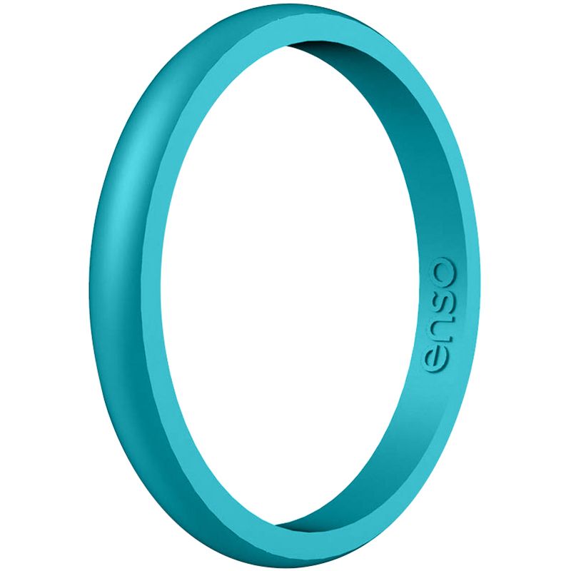 Enso Rings Halo Elements Series Silicone Ring, 1 of 2