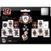 MasterPieces Officially Licensed NFL Cincinnati Bengals 2-Pack Playing cards & Dice set for Adults - 4 of 4