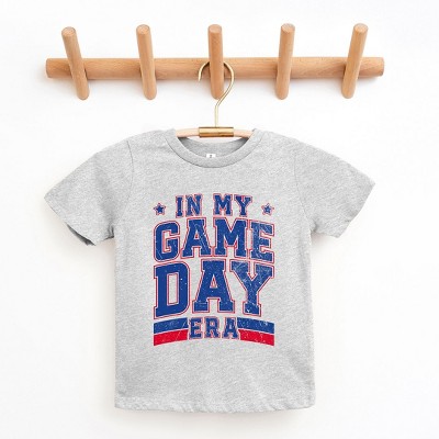 The Juniper Shop In My Game Day Era - Blue Toddler Short Sleeve Tee