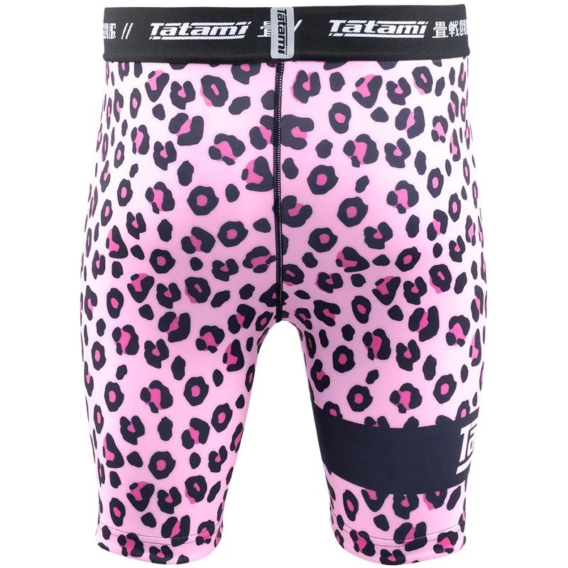 Tatami Fightwear Recharge Vale Tudo Shorts - Pink Leopard, 2 of 3