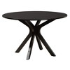 Baxton Studio Maya Modern Fabric and Wood Dining Set - 4 of 4