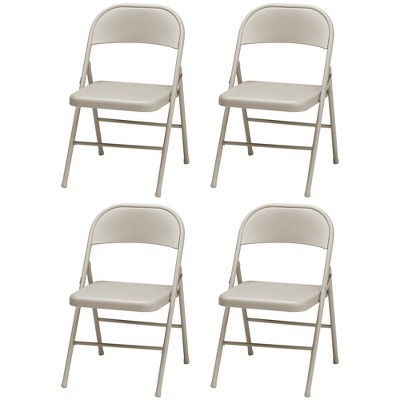 Steel on sale Folding Chair 4 Pack