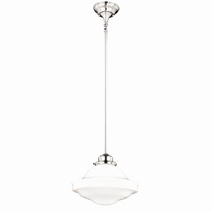 Vaxcel Huntley 1 - Light Pendant in  Satin Nickel - 1 of 4