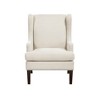Upholstery Nailhead Trim Accent Chair with Foam Cushion, Attached Cushions and Removable Cover - 2 of 4