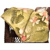 50"x70" Tropical Orchid Reversible Throw Blanket Palm Green - Tommy Bahama - image 2 of 4