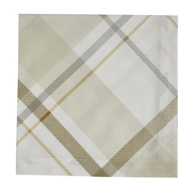 Split P Sandy Plaid Napkin Set of 4