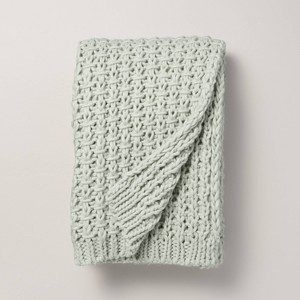 Chunky Knit Throw Blanket - Hearth & Hand™ with Magnolia - 1 of 3