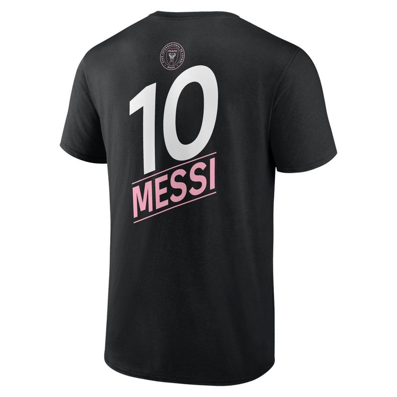 MLS Inter Miami CF Men's Lionel Messi T-Shirt - Black, 2 of 4