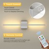 YANSUN 2-Pack Indoor Wall Lights, 1-Head LED, RGB+CCT, App & Remote Control, Music Sync, Dynamic Flow, 28.15in Rod - 4 of 4
