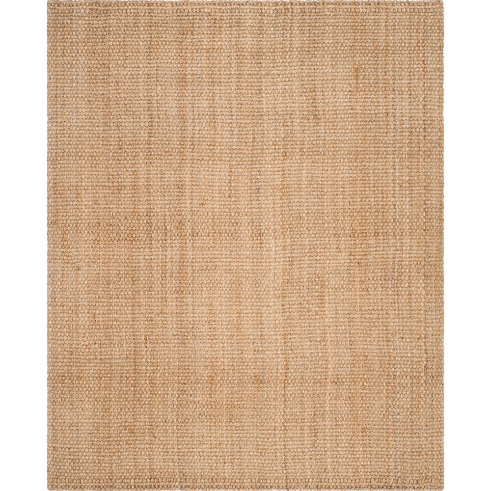 9'x12' Solid Woven Area Rug Natural - Safavieh