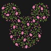 Girl's Disney Mickey and Friends Egg Silhouette T-Shirt - 2 of 4