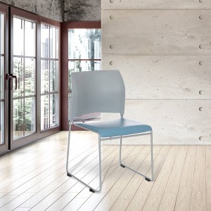 Hampden Furnishings 4pk Jody Collection Vinyl Stack Chair - 1 of 4