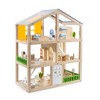 Guidecraft Modern Home Multi-floor Dollhouse - Kids Educational Toy Play House, Large Scale Pretend Play Dollhouse for Toddlers - 2 of 4