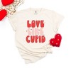 Simply Sage Market Women's Love Like Cupid Bold Short Sleeve Garment Dyed Tee - 3 of 3