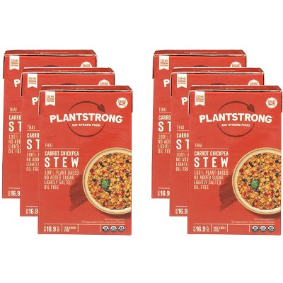 Plantstrong Thai Carrot Chickpea Stew - Case of 6 - 16.9 fl oz