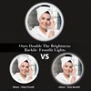 UNISOAR Round LED Bathroom Mirror with Lights - 4 of 4