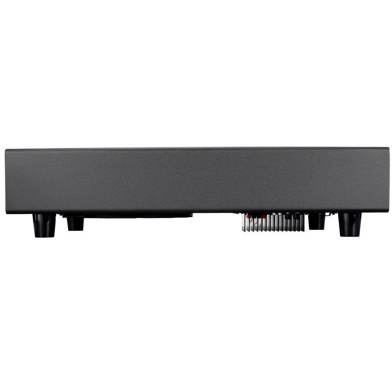 Monoprice SSW-12 Powered Slim Subwoofer - 12 Inch - Black With Ported Design, 150 Watts, LowProfile Includes On-Wall Mounting Brackets, 4 of 7