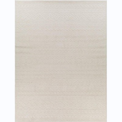Mark & Day Vragender 7'10"x10' Rectangle Woven Indoor & Outdoor Area Rugs Cream: Stain-Resistant, Pet Friendly, Low Pile