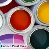 Cornucopia Brands Metal Paint Cans w/ Lids, 6pk; Empty Unlined Mini Paint / Solvent Pails - 4 of 4