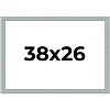 PosterPalooza | Refined Blue Picture Frame - UV Acrylic, Backing Board, Hanging Hardware Included - 2 of 4