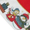 Northlight 48" Red and White Jolly Snowman Christmas Tree Skirt - 4 of 4