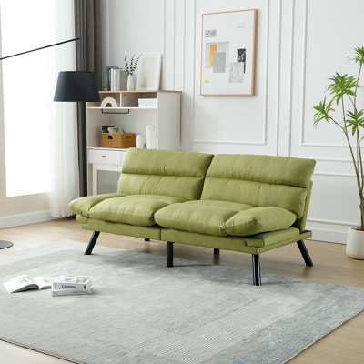 VYNXARIA sofa with thick cushion,Sofa bed,Sleeper sofa with metal feet