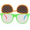 HalloweenCostumes.com    Neon Flip Up Glasses, Green/Pink/Orange - 4 of 4