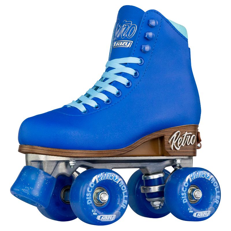 Crazy Skates Retro Adjustable Roller Skates - Adjusts To Fit 4 Sizes, 1 of 6