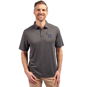 Colorado Rockies Cutter & Buck Forge Eco Stretch Recycled Mens Big & Tall Polo - 1 of 1