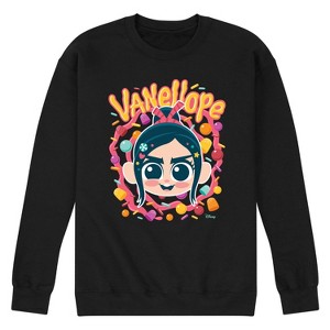 Men's - Disney - Vanellope & Candy Graphic Fleece Sweatshirt - 1 of 4