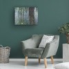 Trademark Fine Art -Claude Monet 'Waterlillies Morning' Canvas Art - 47''x20'' - 4 of 4