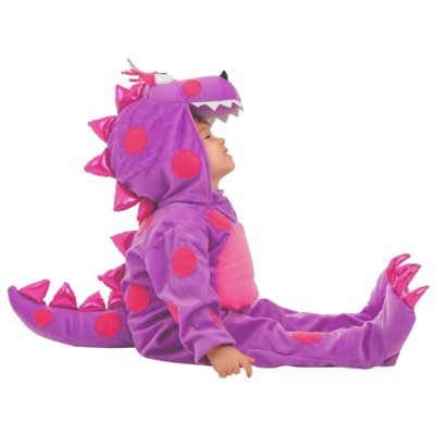 pink dinosaur baby costume