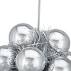 Northlight 4.25" Shiny Silver Balls and Tinsel Christmas Ornament - image 2 of 4