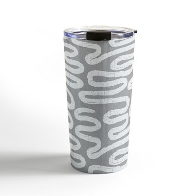 Holli Zollinger Ceres Ani Grey 20 oz Stainless Steel Travel Mug - Deny Designs