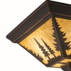 Vaxcel Yosemite 3 - Light Flush Mount in  Burnished Bronze - 2 of 4
