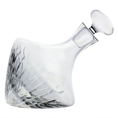 Ravenscroft Crystal Beveled Orbital Magnum Decanter, Made in Europe, 100% Lead-Free Crystalline