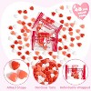 Joyfy 48PCS Red Heart Hard Candy Sweatheart, Individually Wrapped for Party Favor Pinata Fillers and Holiday Reward Prizes - 4 of 4